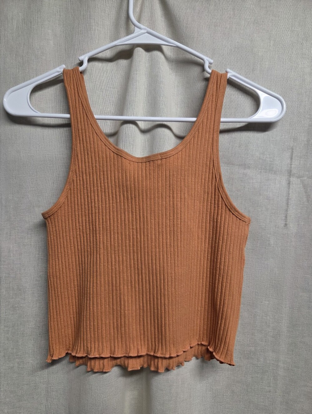 Billabong Ribbed Tank Top - Rust Orange - Picture 2 of 8